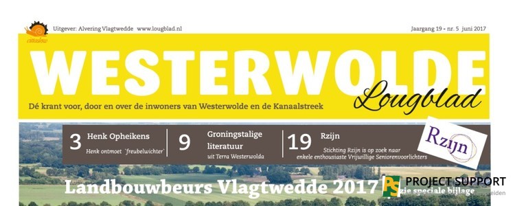 Westerwolder Lougblad weer verschenen