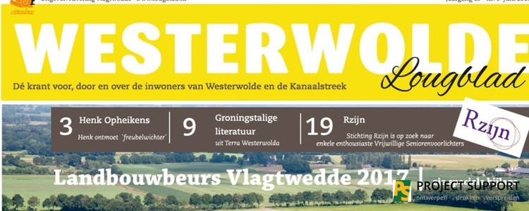 Westerwolder Lougblad weer verschenen